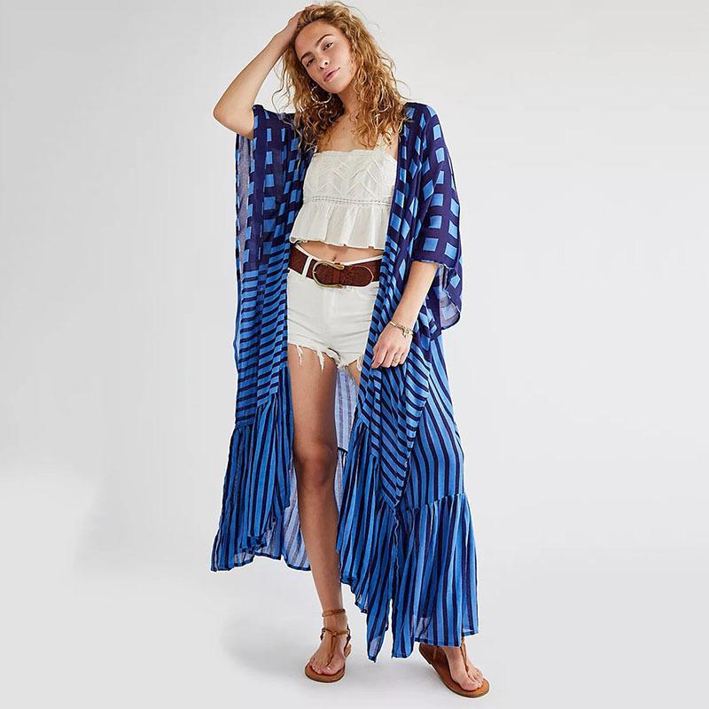 Dame Strandkimono Stilla
