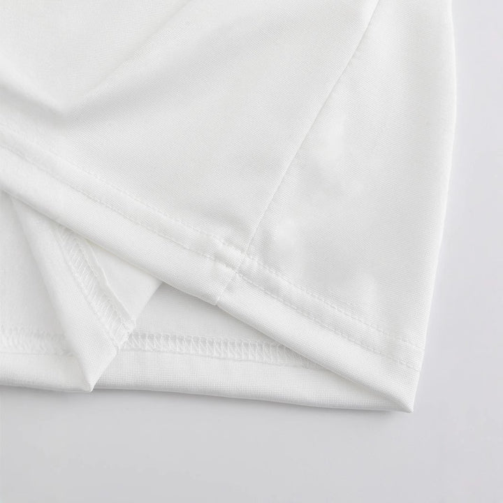 Dame Crop-T-Shirt med festligt fødselsdagstema Skovae