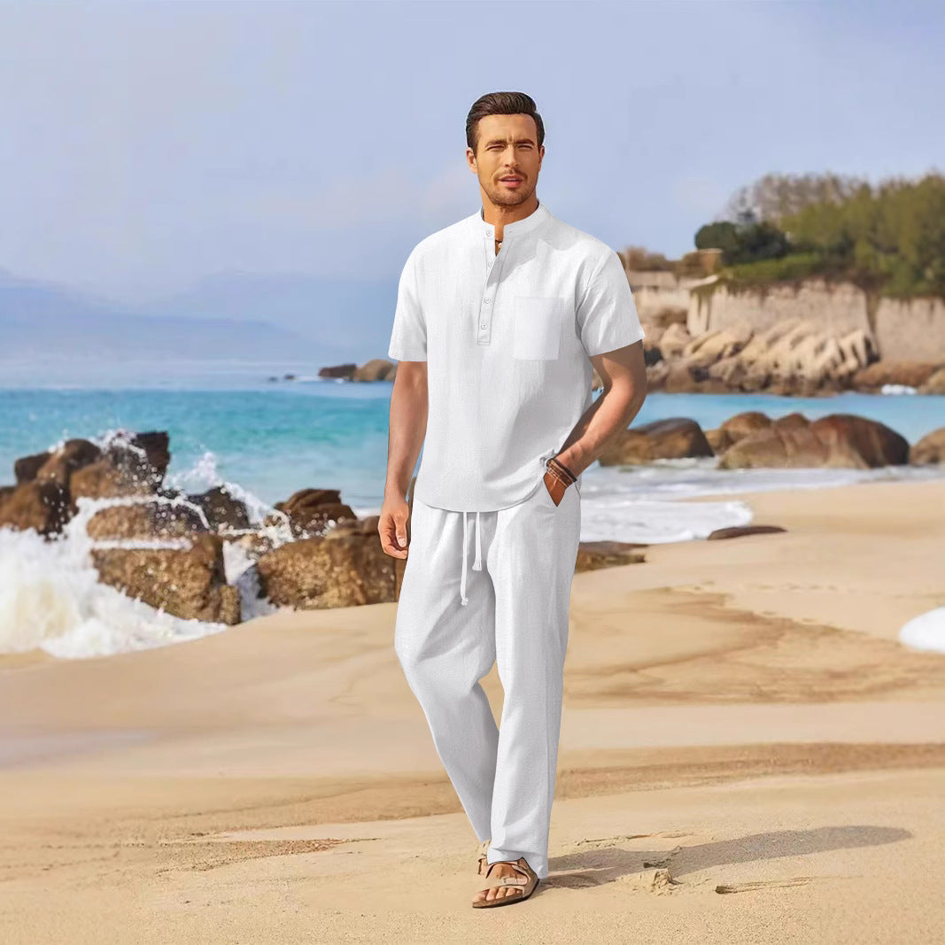 Herrer casual linnedragt Stilla