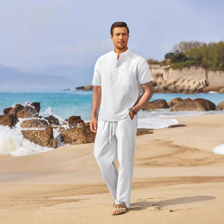 Herrer casual linnedragt Stilla