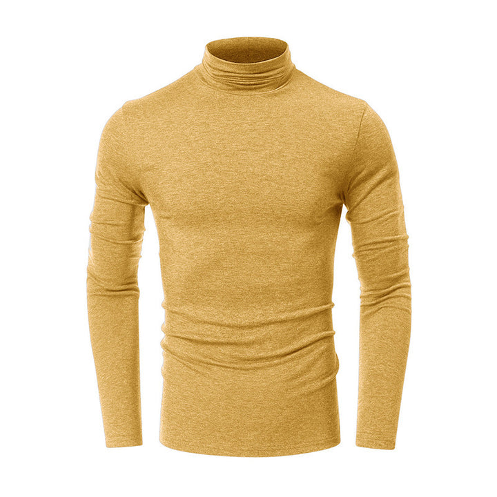 Herrer rullekravepullover lavet af elastisk bomuldsblanding Stilla