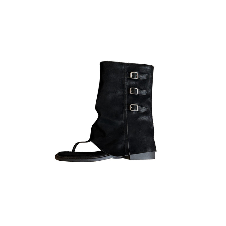 Femme Open-Toe Ankelskinder med spænde detalje Stilla
