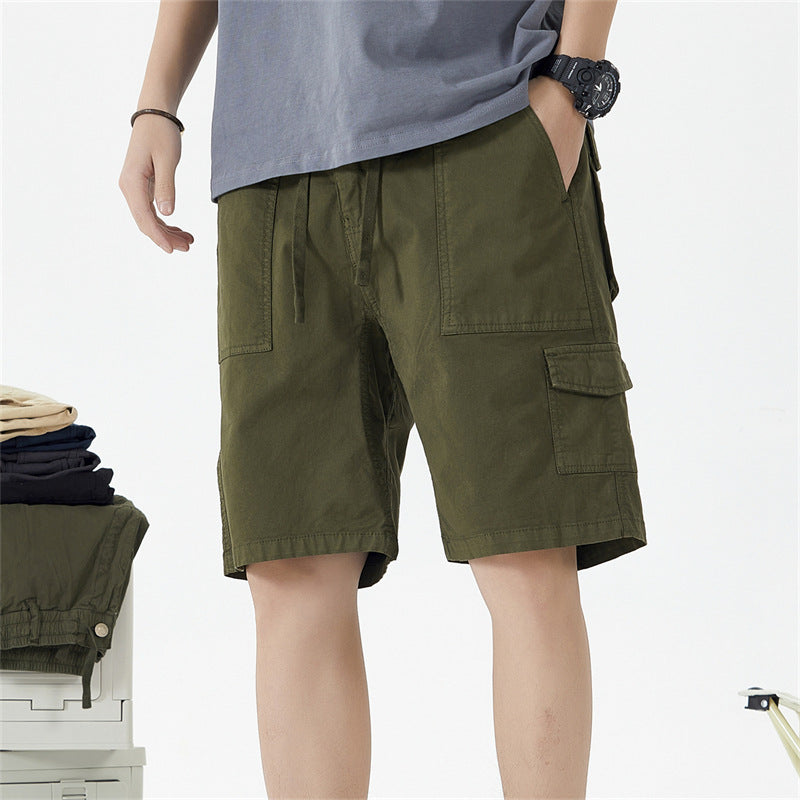 Herrer cargo shorts med alsidige lommer Stilla