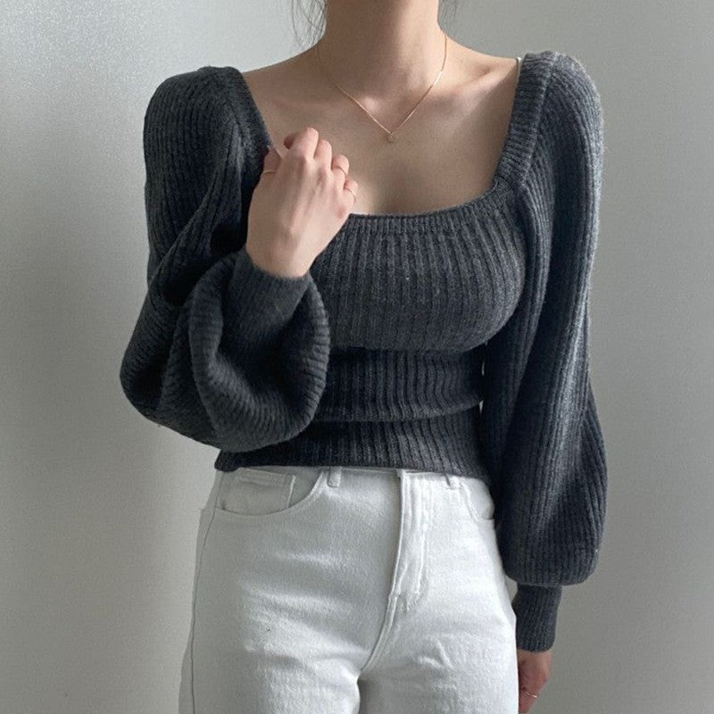 Femme Cropped Sweater Stilla