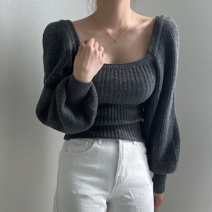 Femme Cropped Sweater Stilla