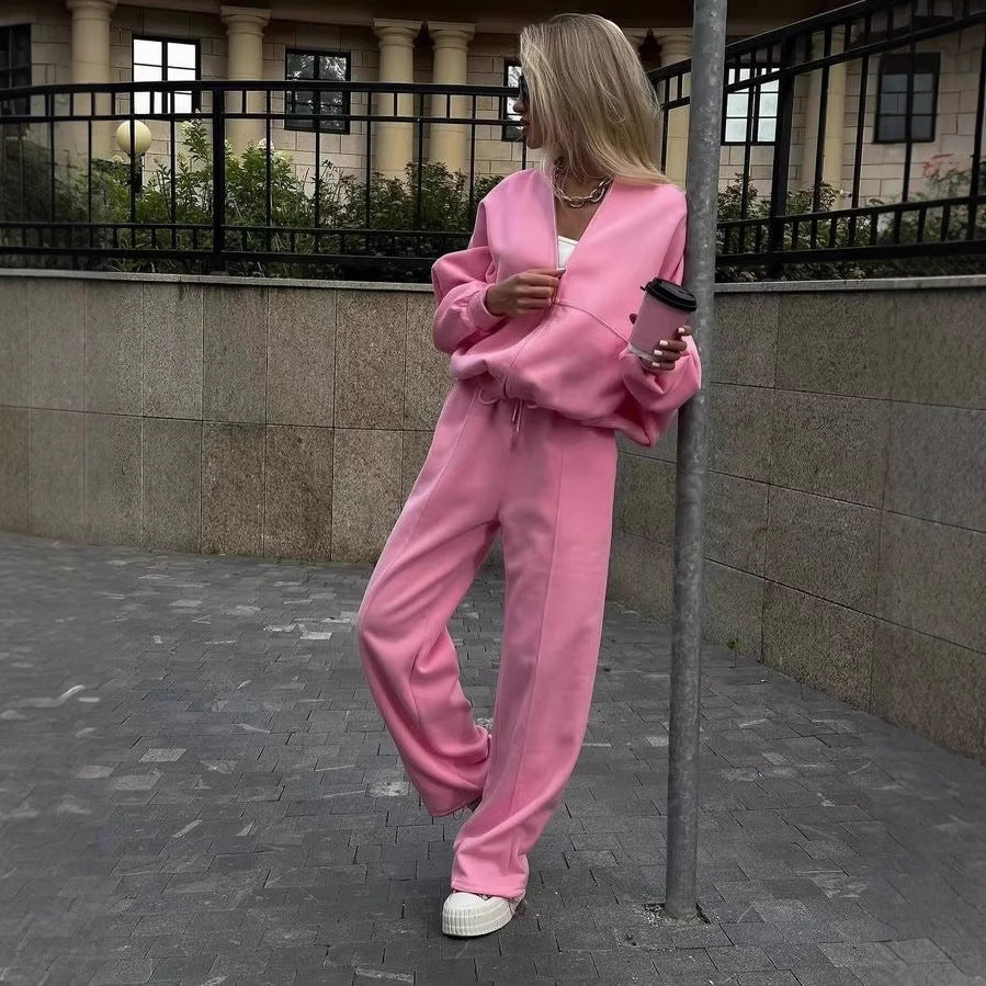Stilla | Casual Zipper Sweatshirt To-delt Sæt