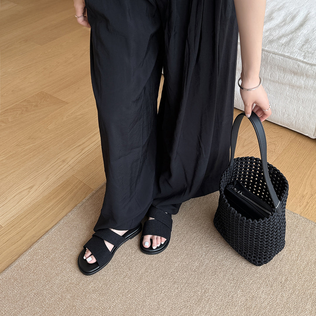 Femme Fritid Slide Sandaler Stilla