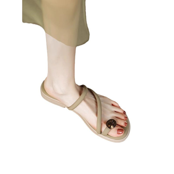 Dame Elegante Åbne Tå Sandaler med Smart Detalje Stilla