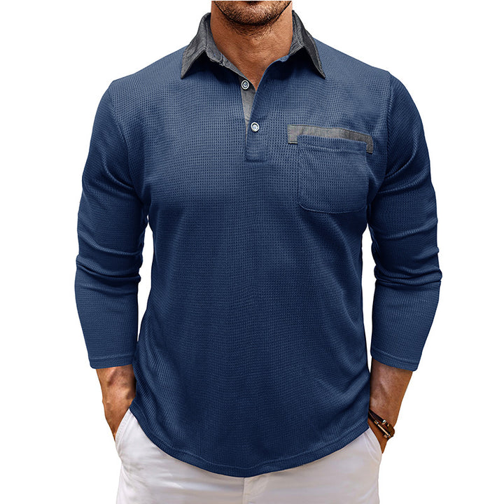 Herrer Langærmet Polo Shirt Stilla