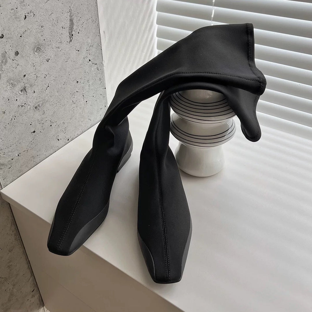 Dame elegante Ankelstøvler med innovativt design og sømløs pasform Stilla