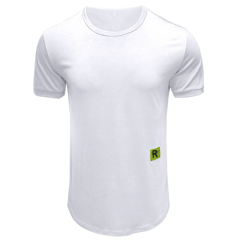 Herrer Rund hals T-shirt med åndbar bomuld Stilla