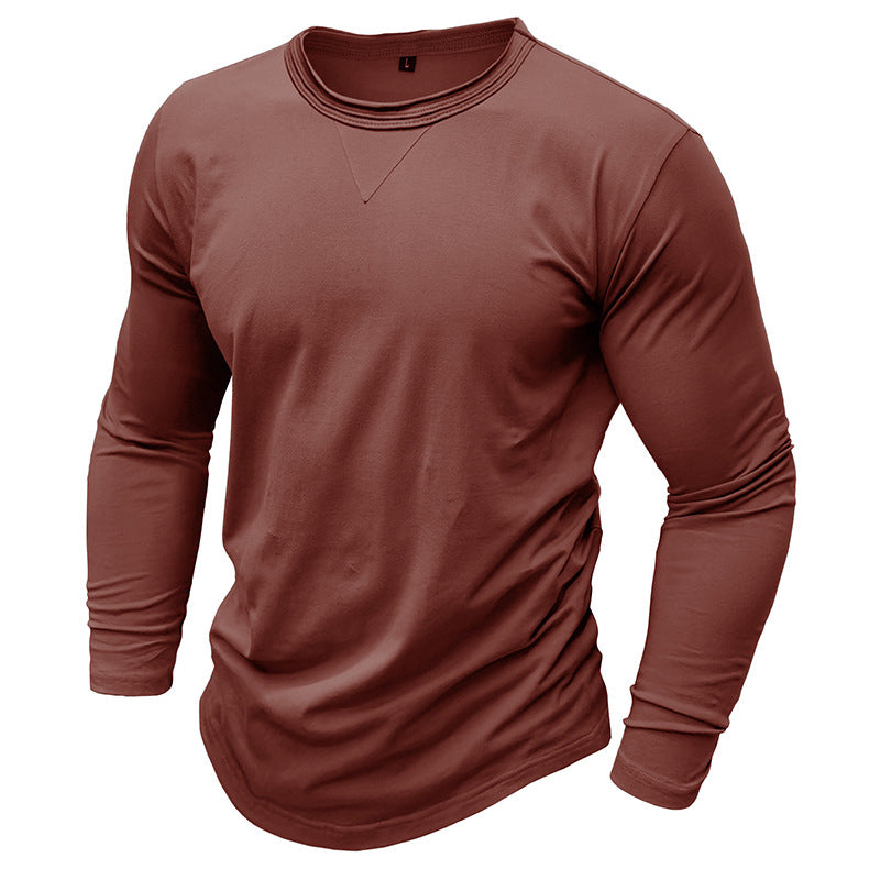 Herrer langærmet T-shirt med moderne pasform og åndbart materiale Stilla