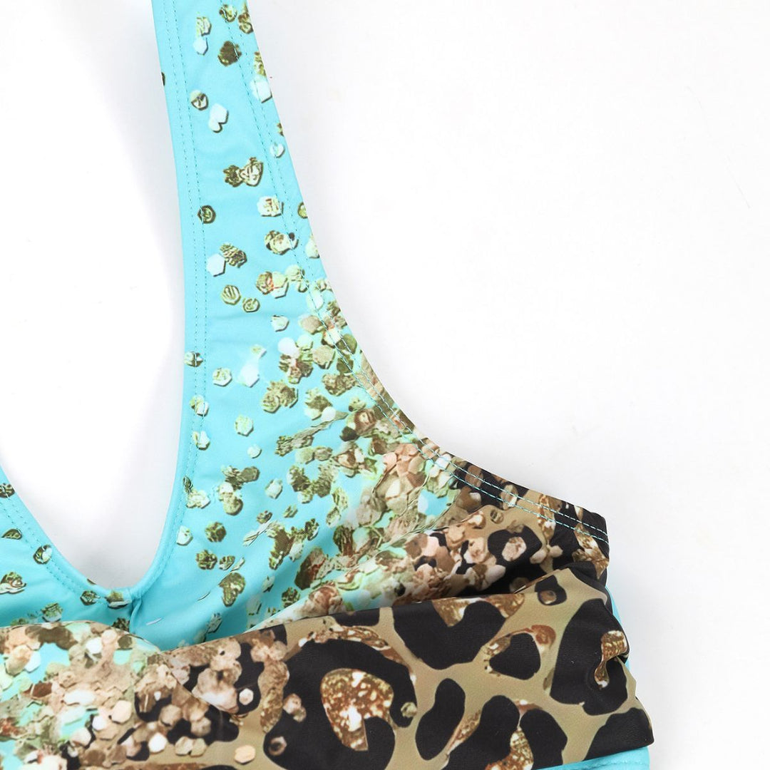Dame Kvalitets Bikini med luksuriøst glimmer-design Stilla