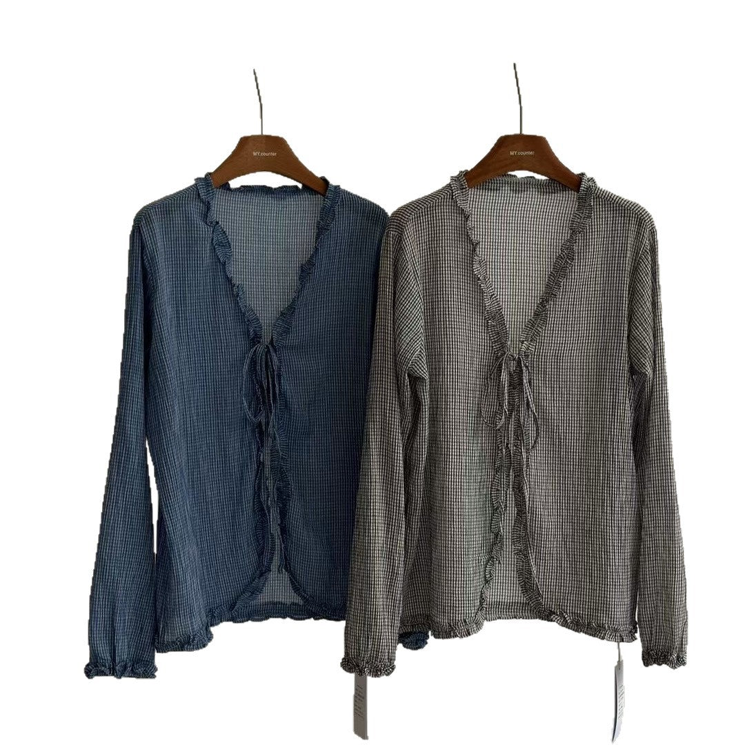 Femme Rüschenspitze-bluse Stilla