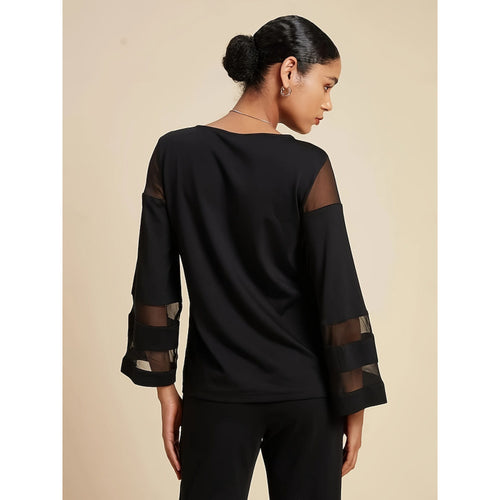 Dame Elegante Chiffon Ærme Top Stilla