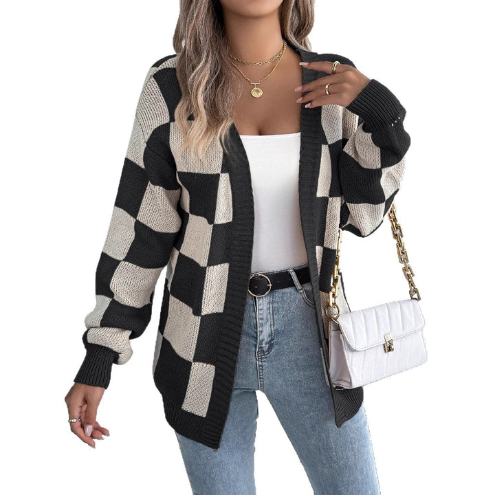 Dame Ternet Strik-Cardigan Stilla