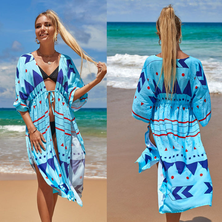 Dame Strandkimono Stilla