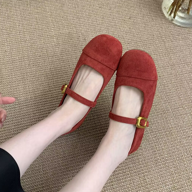 Femme Classic Mary Jane Ballerinas med smart spænde-detalje Stilla
