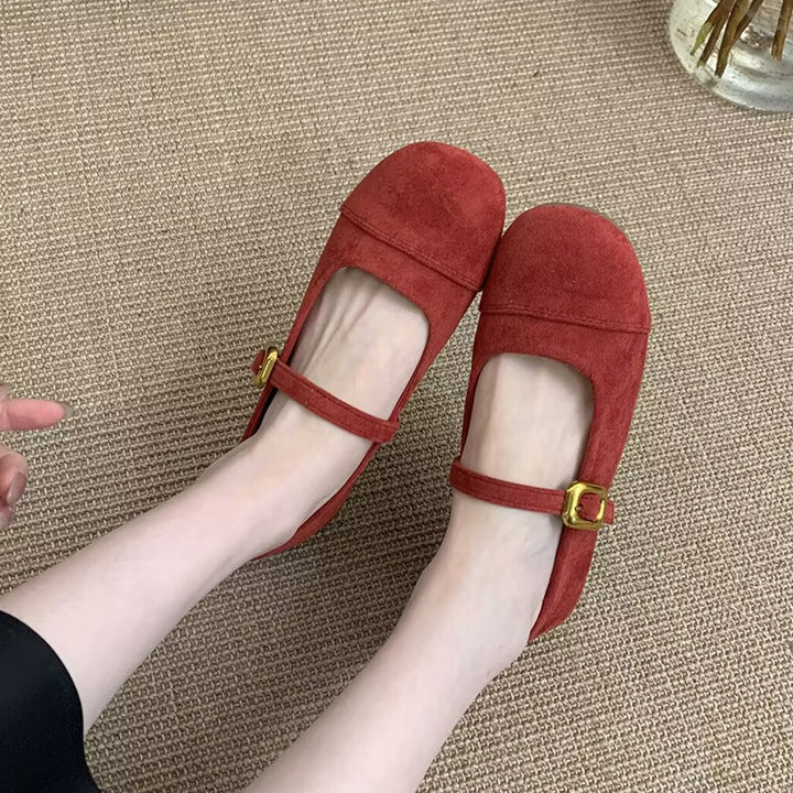 Femme Classic Mary Jane Ballerinas med smart spænde-detalje Stilla