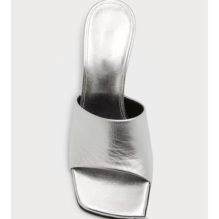 Femme Modern Minimalistisk Åben-Tå Skridsikker-Sandaler Stilla