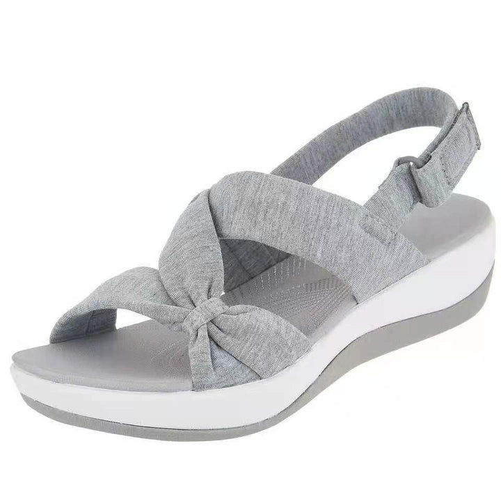 Dame Komfortable Sandaler med elegant knude-design Stilla
