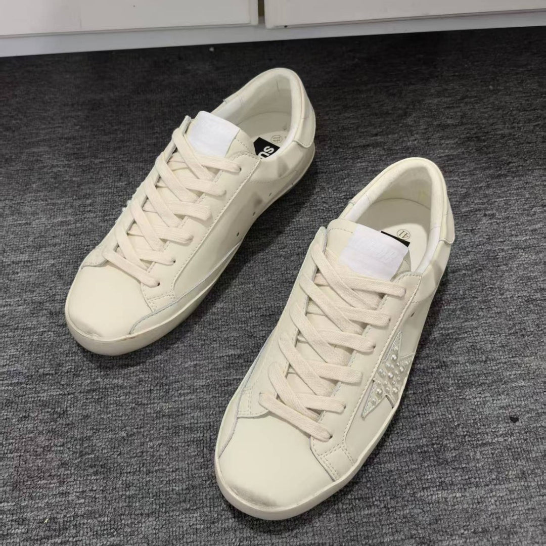 Femme Perle-dekoreret Fritids-sneakers Stilla