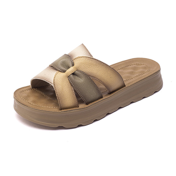 Femme Platform Slip-On Sandaler Stilla