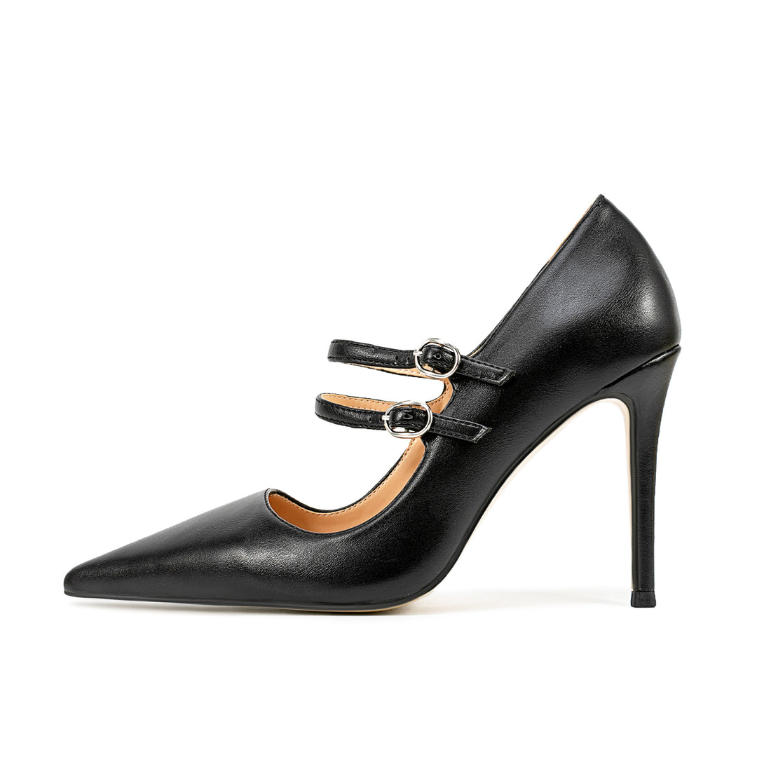 Femme Mary Jane stilettos med spænde-detaljer Stilla