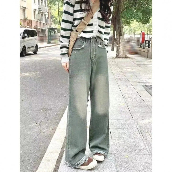 Kvindernes brede jeans Stilla