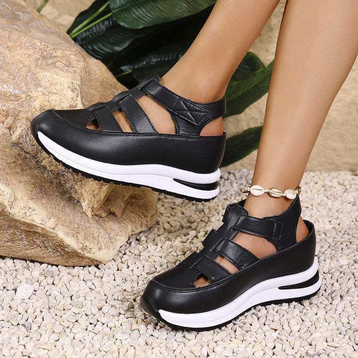Dame Komfort Strappy Sport Sandaler med åndbart design Stilla