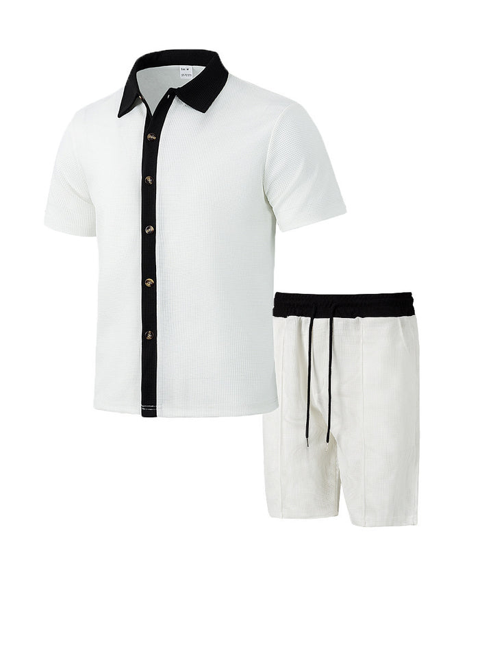 Herre afslappet overdel med shorts Stilla