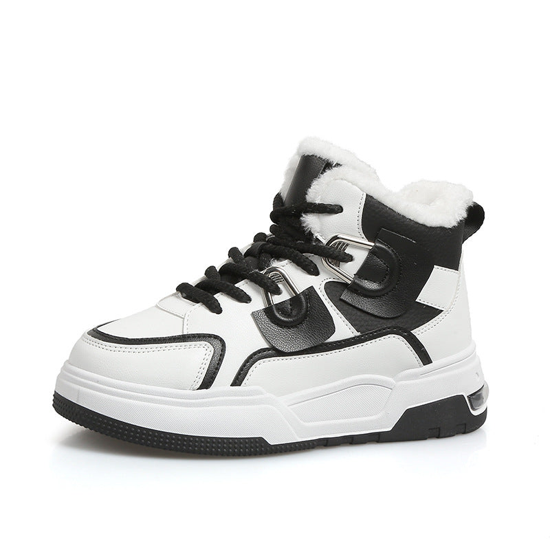 Dame Høje Sneakers med blødt Indlæg og skridsikker Sål Stilla