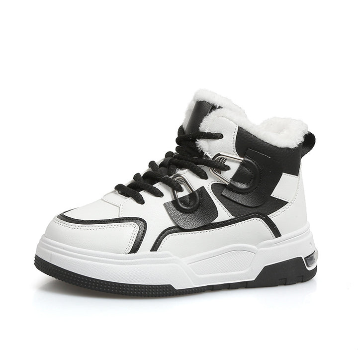 Dame Høje Sneakers med blødt Indlæg og skridsikker Sål Stilla