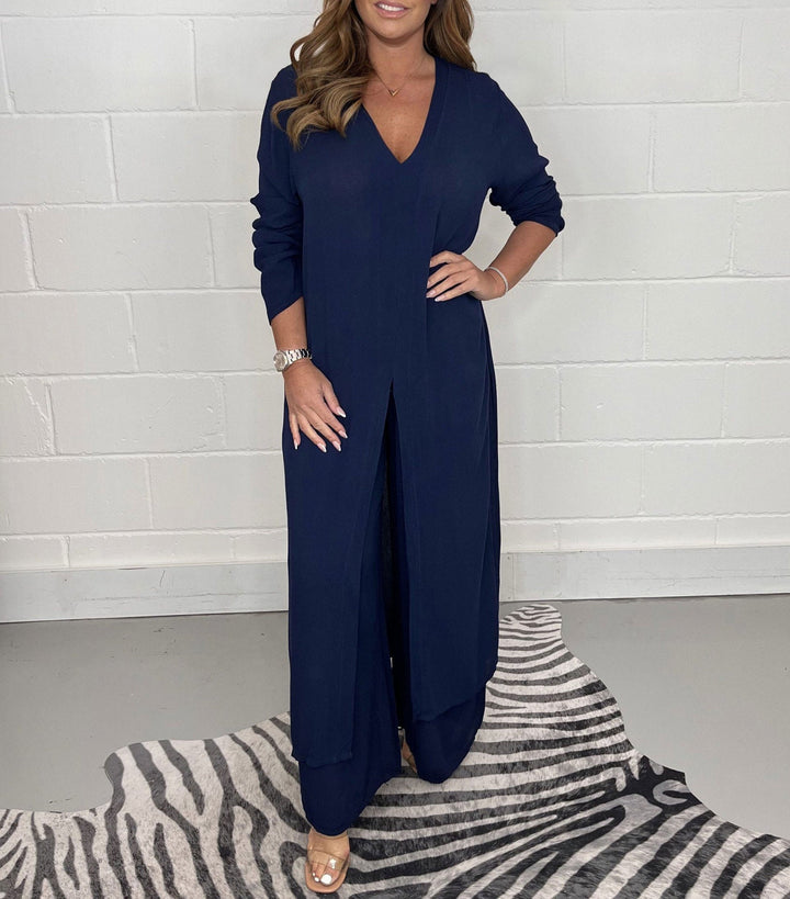 Stilla | Elegant To Delt Ensemble Med Høj Slids