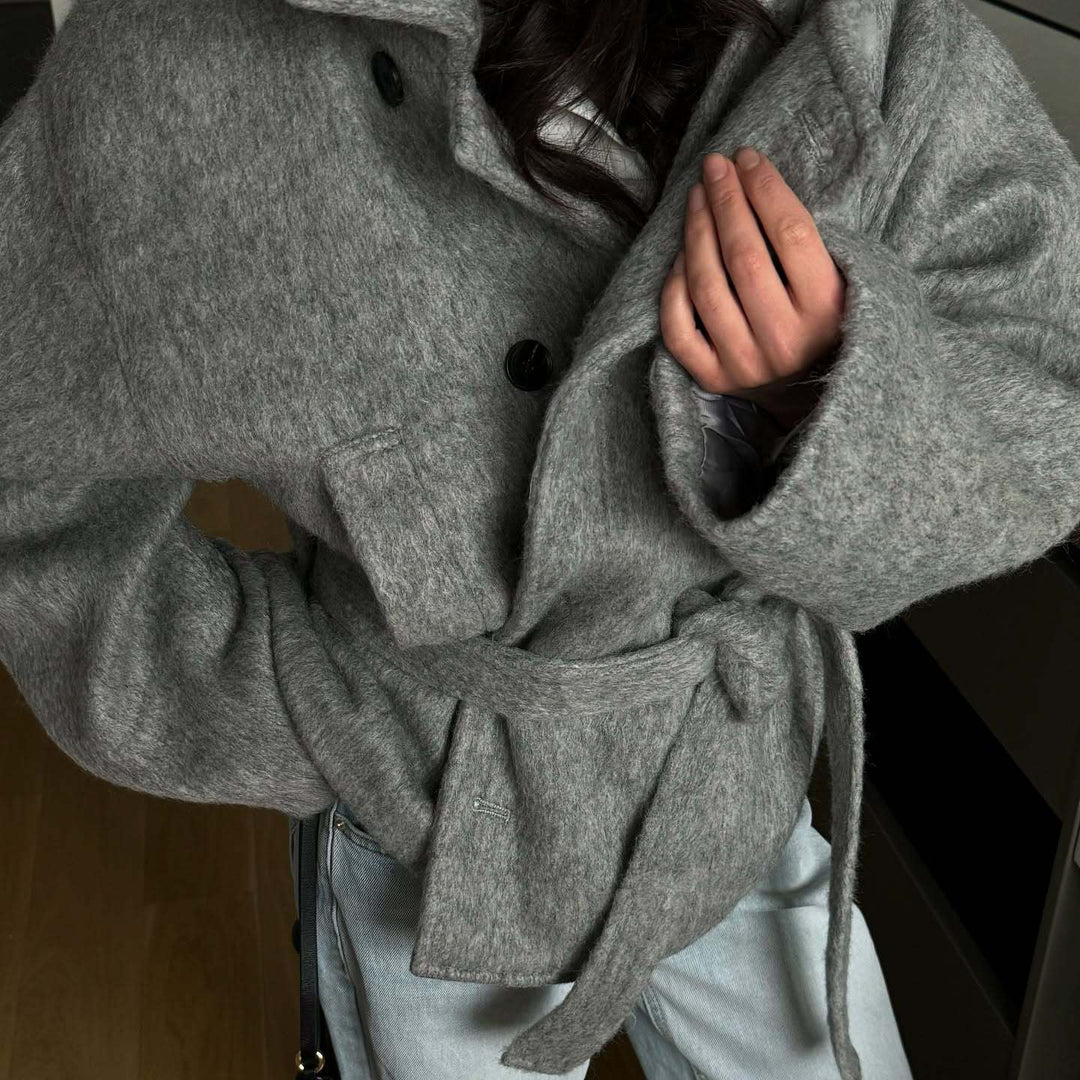 Damer fashionable og varm wrap jakke Stilla