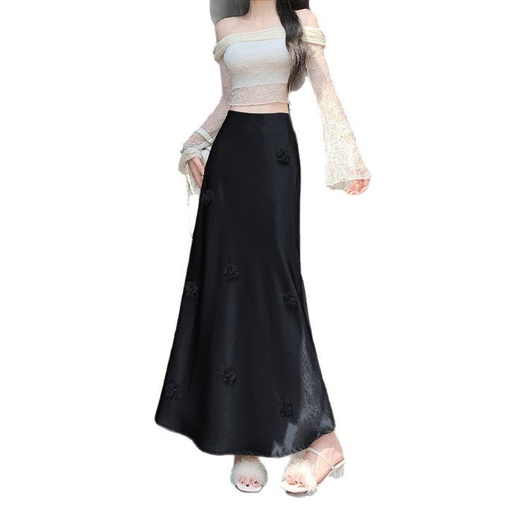 Kvinder Elegant Off-Shoulder Maxikjole Stilla