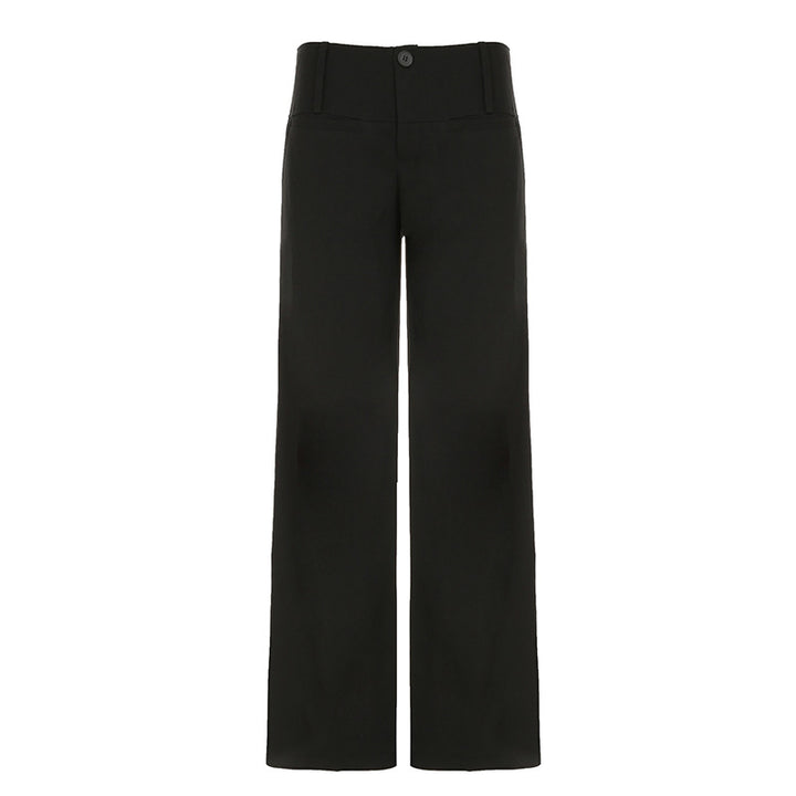 Damer Bred High-Waist-Bukser Skovae