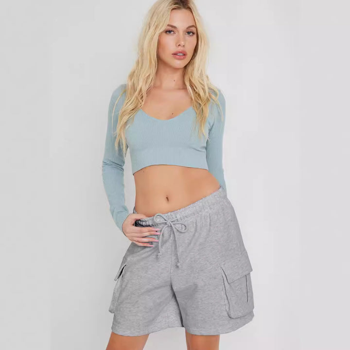 Dame Sporty Cargo Shorts Stilla