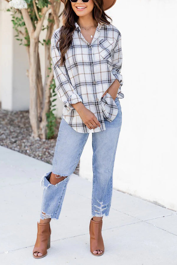 Stilla | Got Me Wondering Button Down Skjorte