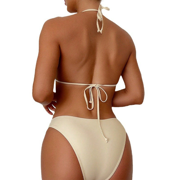 Dame Triangle Bikini Sæt Stilla 1750922924