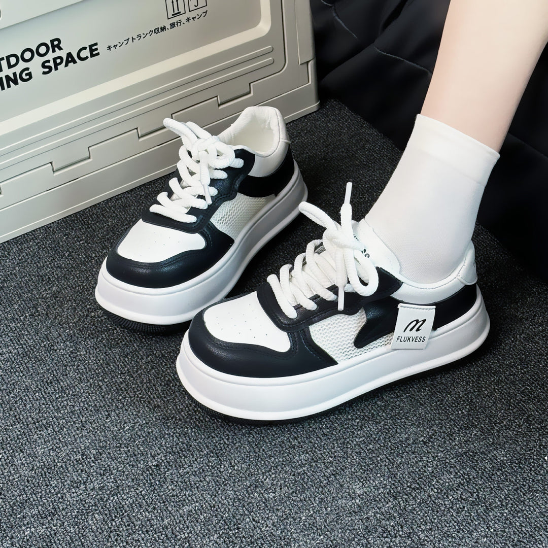 Dame Sneakers med dæmpende sål og åndbare mesh-indlæg Stilla