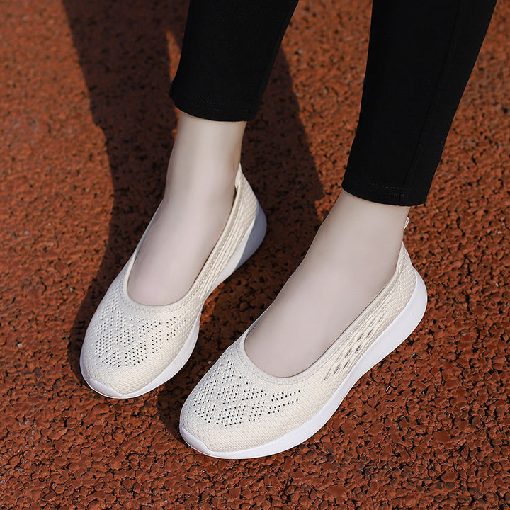 Femme Åndbare Mesh Slip-On Sneakers Stilla