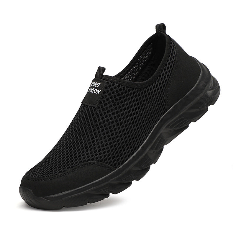 Herrer Åndbare Slip-On Walking Sneakers Stilla