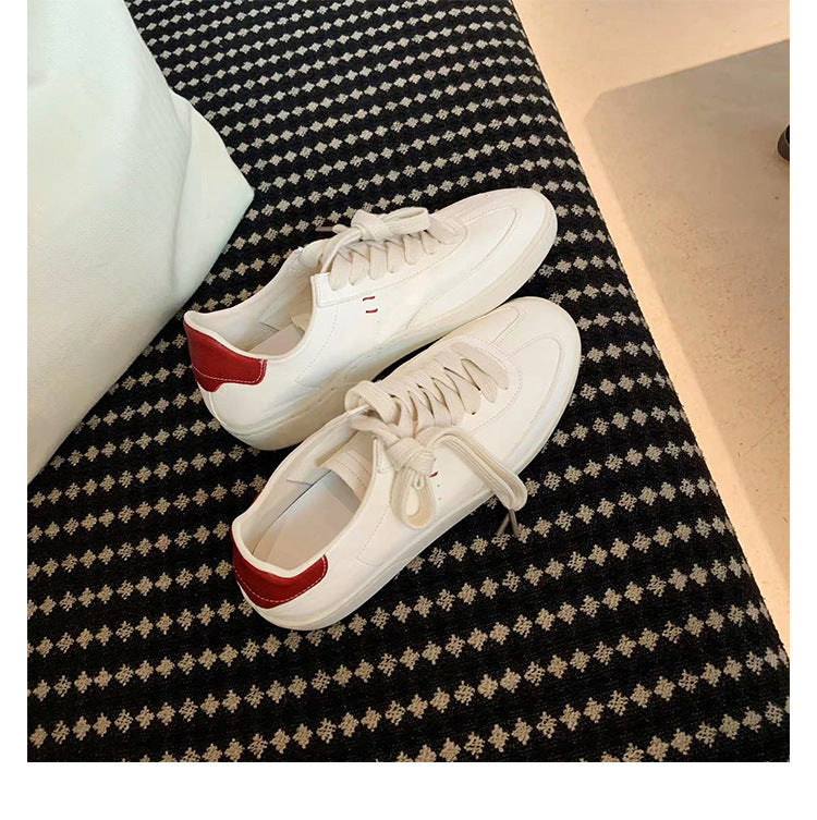 Herrer Premium Læder Fritid Sneakers Stilla