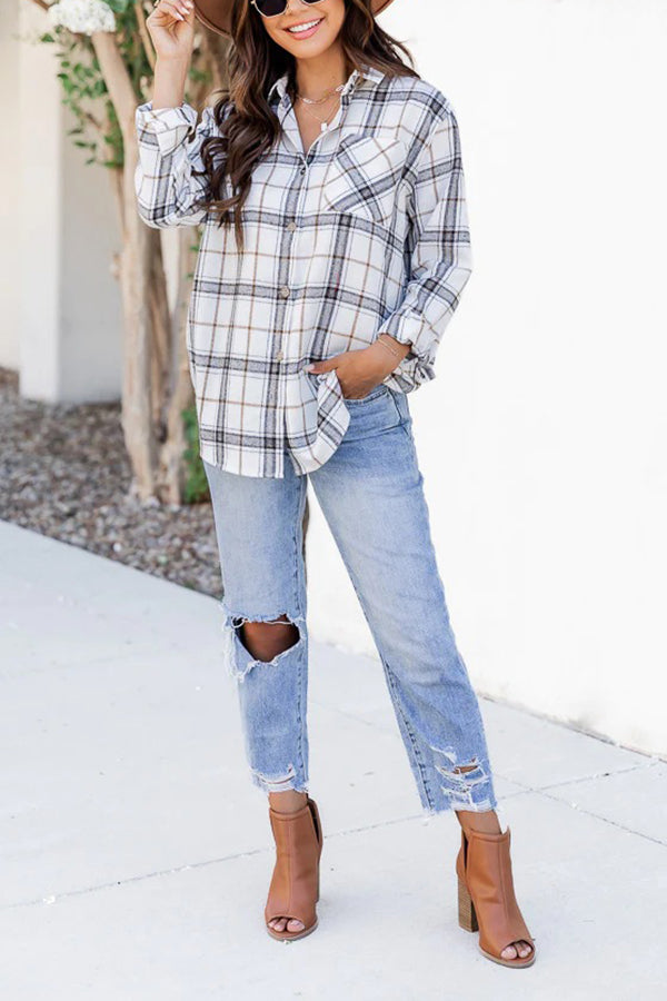 Stilla | Got Me Wondering Button Down Skjorte