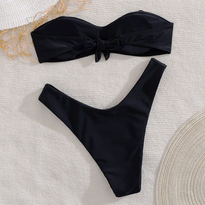 Dame Høj kvalitet Bikini med elegante Smykke detaljer Stilla