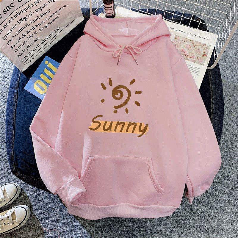 Kvinders Hoodie med Sunny Graphic Skovae