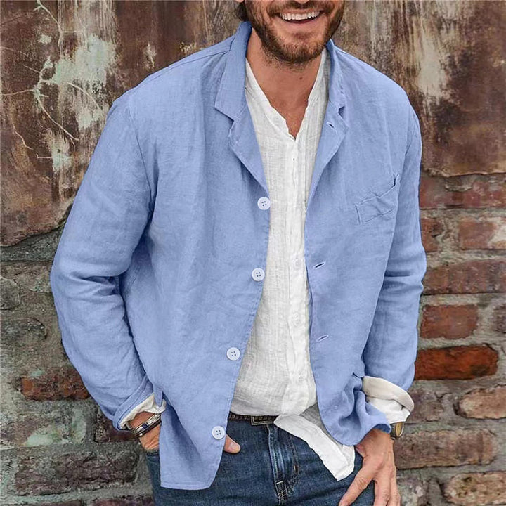 Herrer Let Linnedjakke Stilla