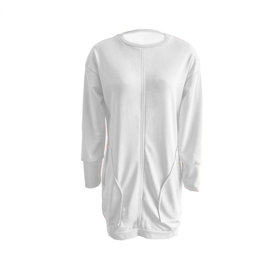 Dame Sporty Longsleeve med sidelommer og komfortabel pasform Stilla