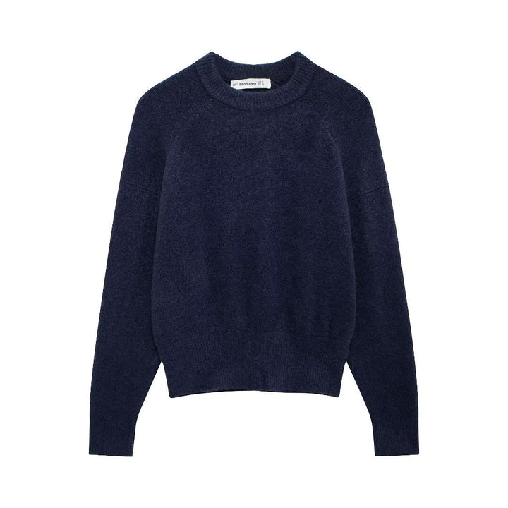 Femme Cozy Blød Strik Pullover Sweater Stilla